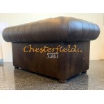 Dvojsedačka Chesterfield Classic XL Antik stredne hnedá 