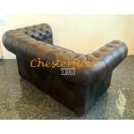 Dvojsedačka Chesterfield Classic XL Antik stredne hnedá 