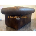 Dvojsedačka Chesterfield Classic XL Antik stredne hnedá 
