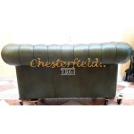 Dvojsedačka Chesterfield Classic Antik zelená