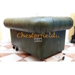 Dvojsedačka Chesterfield Classic XL Antik zelená 