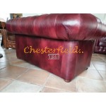 Dvojsedačka Chesterfield Classic Antik bordová