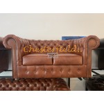 Dvojsedačka Chesterfield Classic XL Antik Whisky