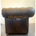 Chesterfield Classic pohovka pre 3 osoby Antik stredne hnedá A5M