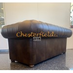 Chesterfield Classic XL pohovka pre 3 osoby Antik stredne hnedá A5M