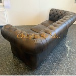 Chesterfield Classic XL pohovka pre 3 osoby Antik stredne hnedá A5M