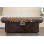 Chesterfield Classic XL pohovka pre 3 osoby Antik stredne hnedá A5M