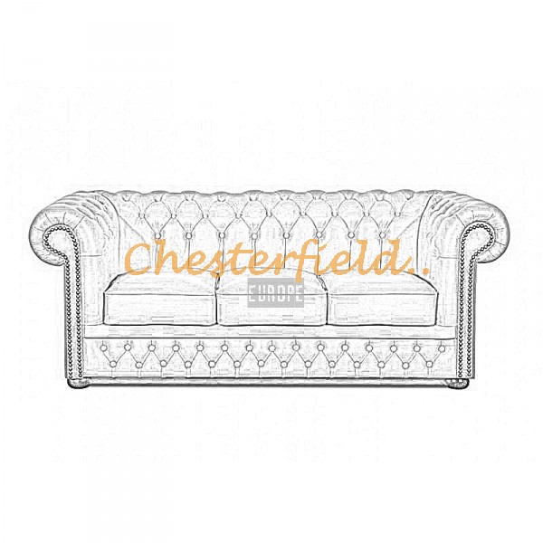 Chesterfield Lord pohovka pre 3 osoby Objednávka v iných farbách