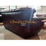 Chesterfield Monk pohovka pre 3 osoby Antik bordová A7