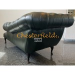 Chesterfield Recamiere Pompadour Antik zelená A8