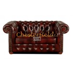 Dvojsedačka Chesterfield Classic XL Antik bordová 