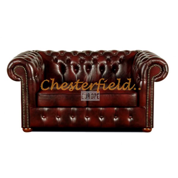 Dvojsedačka Chesterfield Classic Antik bordová