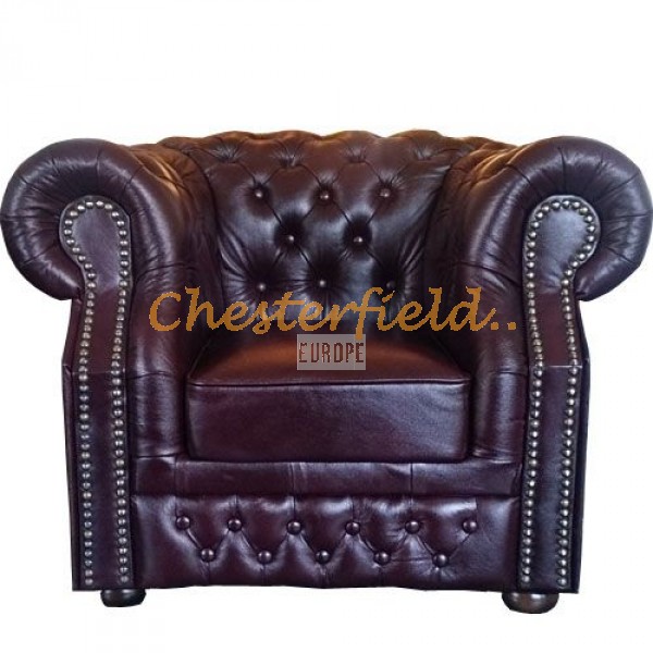 Kreslo Chesterfield Windsor XL Antik bordová