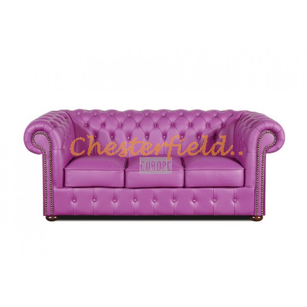 Chesterfield Classic XL pohovka pre 3 osoby Viola