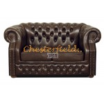 Dvojsedačka Chesterfield Windsor XL Antik hnedá 