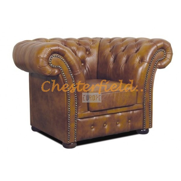 Kreslo Chesterfield Windchester Antik starozlatá