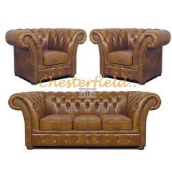 Chesterfield Windchester 311 Antik starozlatá S12 sedacia súprava