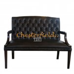 Chesterfield King pohovka pre 2 osoby Antik hnedá