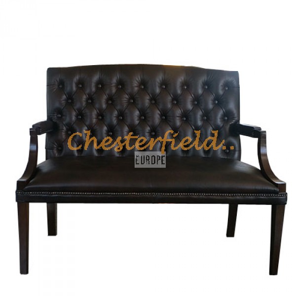 Chesterfield King pohovka pre 2 osoby Antik hnedá