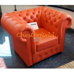 Chesterfield Classic 321 Orange K6 sedacia súprava