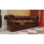 Chesterfield Classic rozkladacia pohovka Antik cognac A4