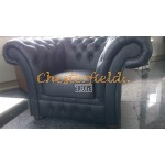 Kreslo Chesterfield Windchester XL Čierna