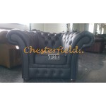 Kreslo Chesterfield Windchester XL Čierna