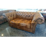 Dvojsedačka Chesterfield Windchester XL Antik starozlatá 