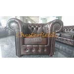 Chesterfield Classic 311 Antik hnedá A5 sedacia súprava
