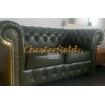 Chesterfield Classic 321 Antik zelená A8 sedacia súprava