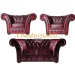 Chesterfield Windchester 211 Antik bordová A7 sedacia súprava