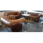 Chesterfield Windchester 211 Antik starozlatá S12 sedacia súprava