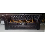 Chesterfield Windchester pohovka pre 3 osoby Antik hnedá A5