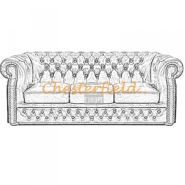 Chesterfield Windsor pohovka pre 3 osoby Objednávka v iných farbách