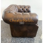 Kreslo Chesterfield Windsor XL Antik stredne hnedá