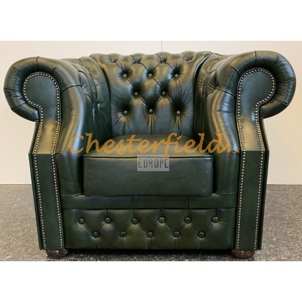 Kreslo Chesterfield Windsor XL Antik zelená