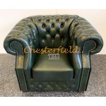 Kreslo Chesterfield Windsor XL Antik zelená