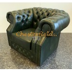 Kreslo Chesterfield Windsor Antik zelená