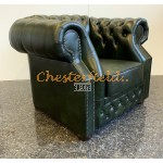 Kreslo Chesterfield Windsor Antik zelená