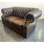 Dvojsedačka Chesterfield Windsor XL Antik stredne hnedá