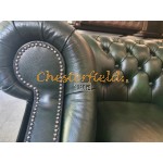 Dvojsedačka Chesterfield Windsor XL Antik zelená