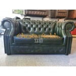 Dvojsedačka Chesterfield Windsor XL Antik zelená