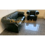 Chesterfield Windsor 311 Antik zelená A8 sedacia súprava