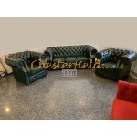 Chesterfield Windsor 211 Antik zelená A8 sedacia súprava