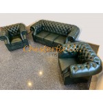 Chesterfield Windsor 321 Antik zelená A8 sedacia súprava