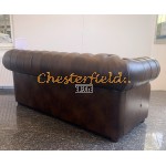 Chesterfield Windsor XL pohovka pre 3 osoby Antik stredne hnedá A5M