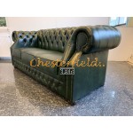 Chesterfield Windsor pohovka pre 3 osoby Antik zelená A8